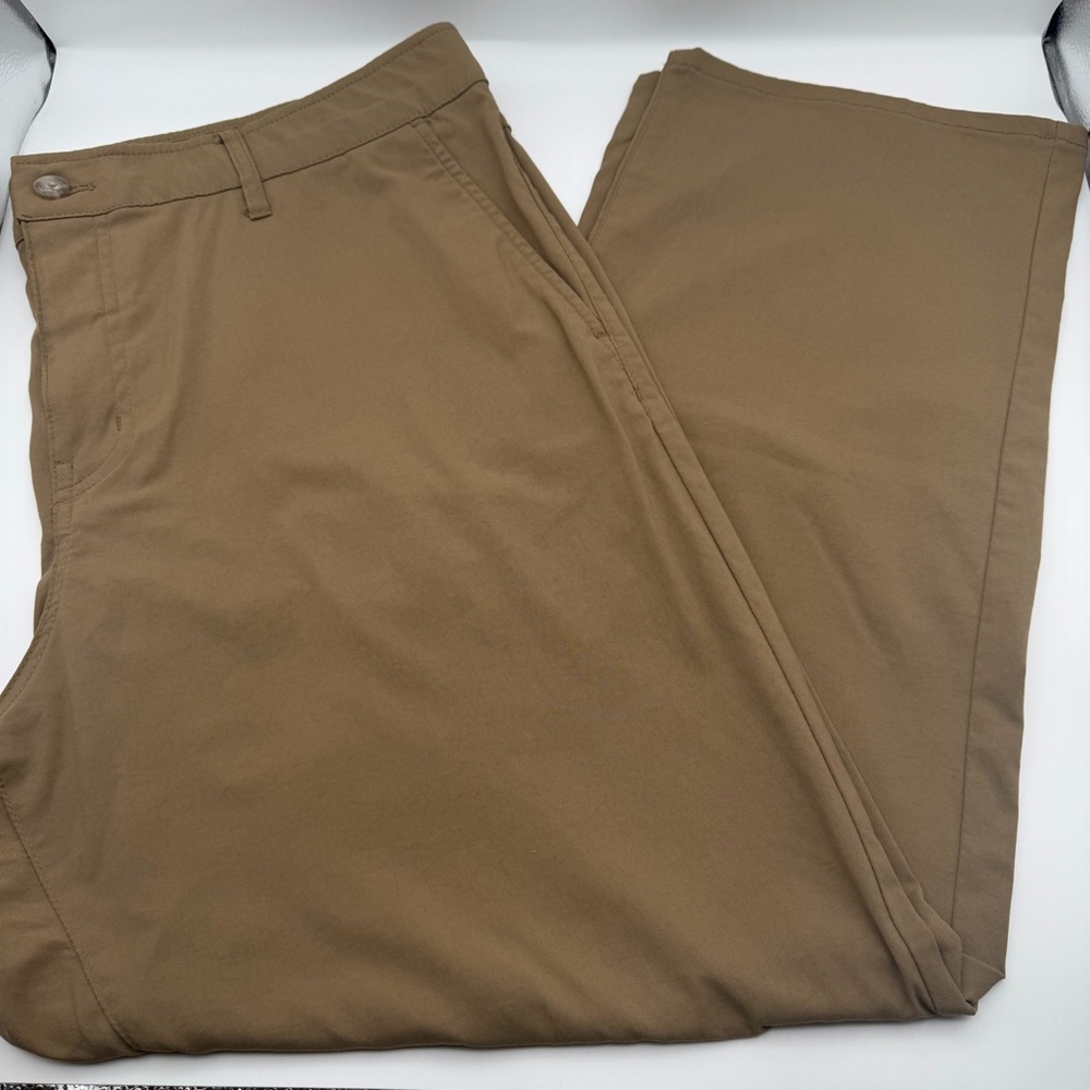 Weatherproof Vintage Men’s Performance Weather-Flex Tech Pants Tan 40x29 **READ*